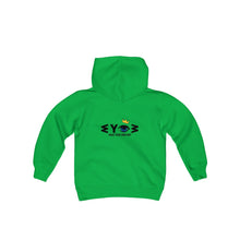 Load image into Gallery viewer, OX Youth Heavy Blend Hooded Sweatshirt
