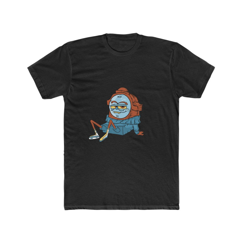 Tick Tock Cotton Crew Tee