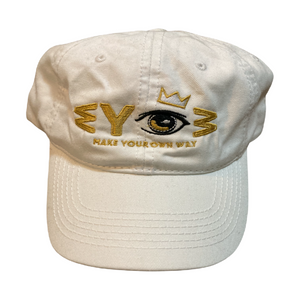 MYOW White/Gold Dad Hat