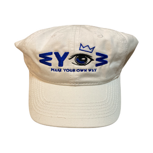 MYOW White/Blue Dad Hat